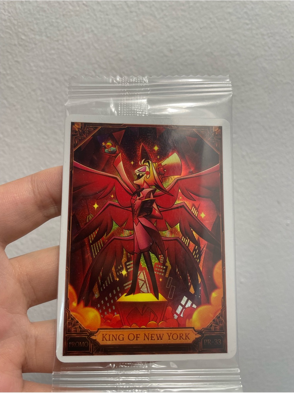 Hazbin Hotel Lucifer King of New York Comic Con Promo Card NYCC 2026